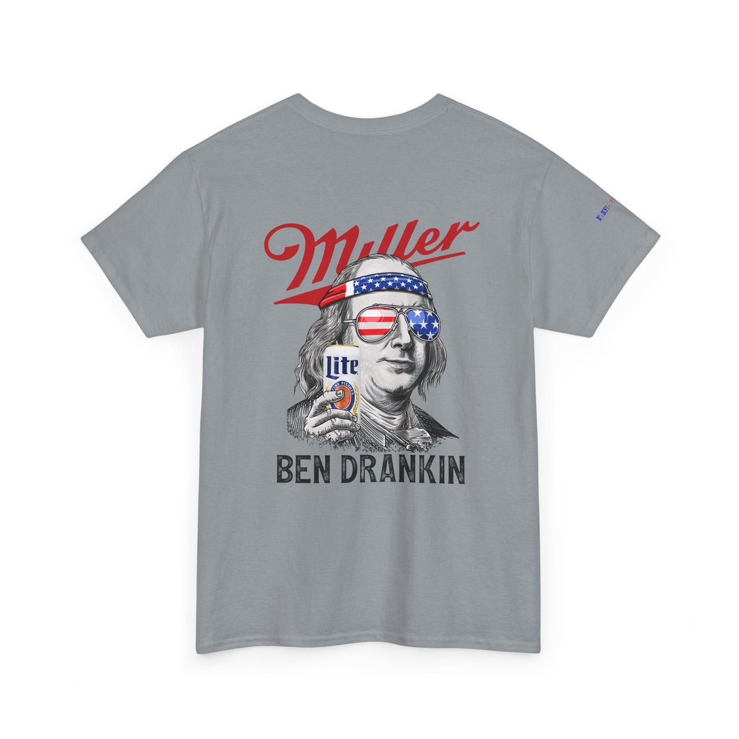 Ben Franklin Gulf of America Brewery Tee, Unisex Cotton T-Shirt, Fishing Shirt, Summer Apparel, Casual Wear, Gift for Anglers