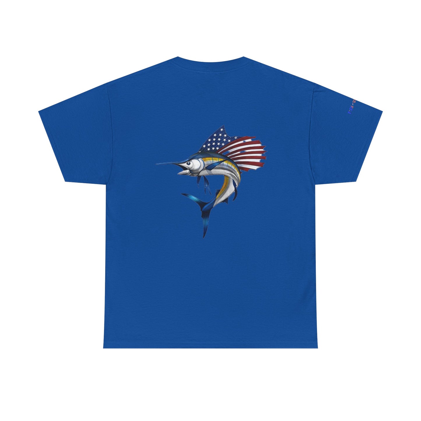 Sailfish Flag Gulf of America Tee, Unisex Cotton T-Shirt, Fishing Shirt, Summer Apparel, Casual Wear, Gift for Anglers