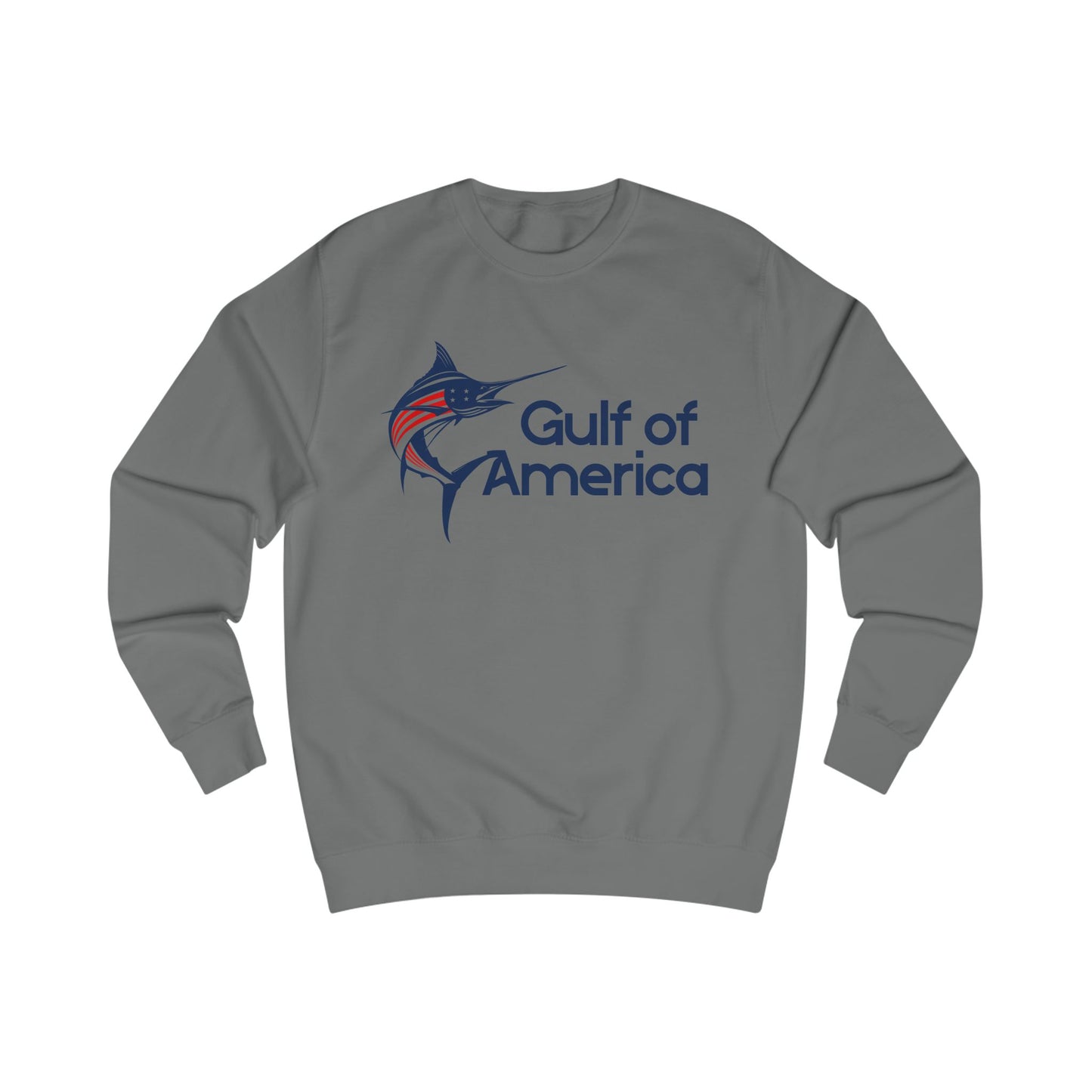 Gulf of America Unisex Sweatshirt, Casual Wear, Fishing Apparel, Beach Day Outfit, Memorial Day Gift, Summer Style