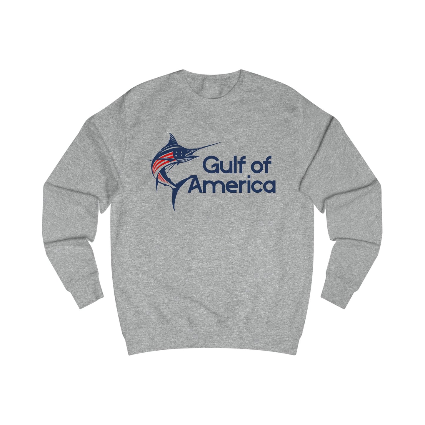Gulf of America Unisex Sweatshirt, Casual Wear, Fishing Apparel, Beach Day Outfit, Memorial Day Gift, Summer Style