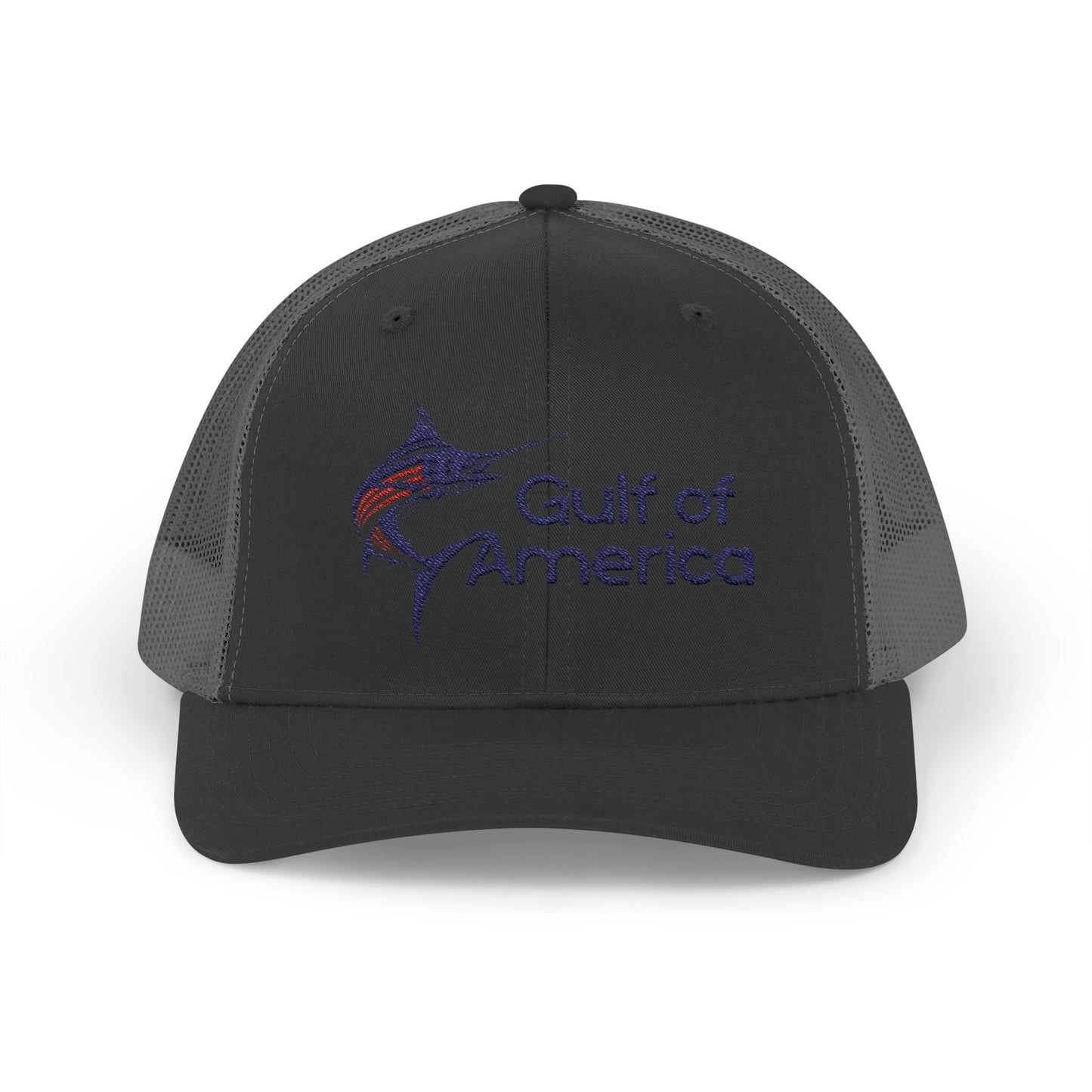 Gulf of America Snapback Trucker Cap, Fishing Gift, Summer Hat, Outdoor Accessories, Beachwear, Casual Wear, Fishing Enthusiast
