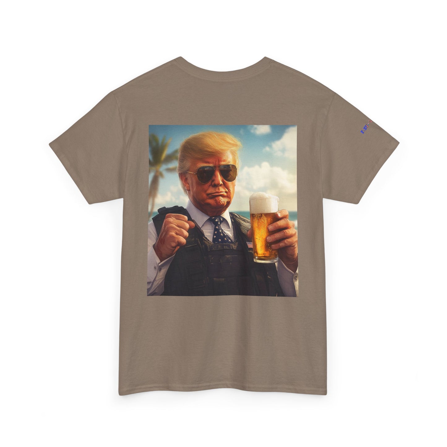 Trump Gulf of America Brewery Tee, Unisex Cotton T-Shirt, Summer Apparel, Casual Wear, America Pride