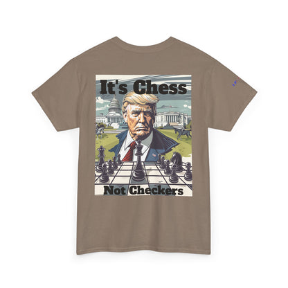 Chess Not Checkers Trump Gulf of America Brewery Tee, Unisex Cotton T-Shirt, Fishing Shirt, Summer Apparel, Casual Wear, Gift for Anglers