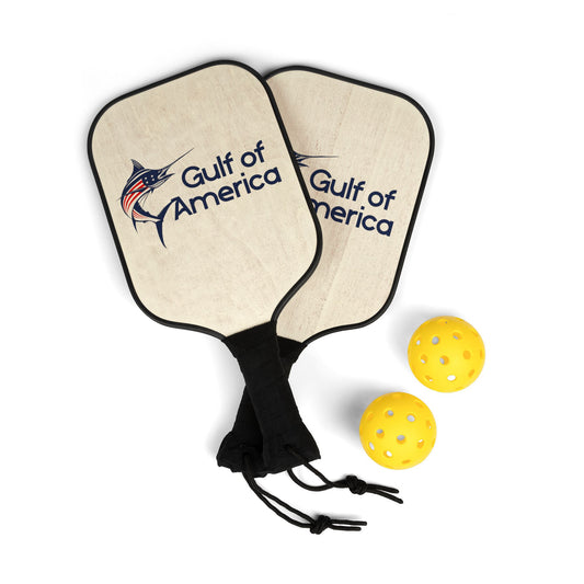 Gulf of America Pickleball Set - Fun Outdoor Activity Gear, Perfect for Sports Lovers, Summer Parties, Family Gatherings, Gifts for Athletes