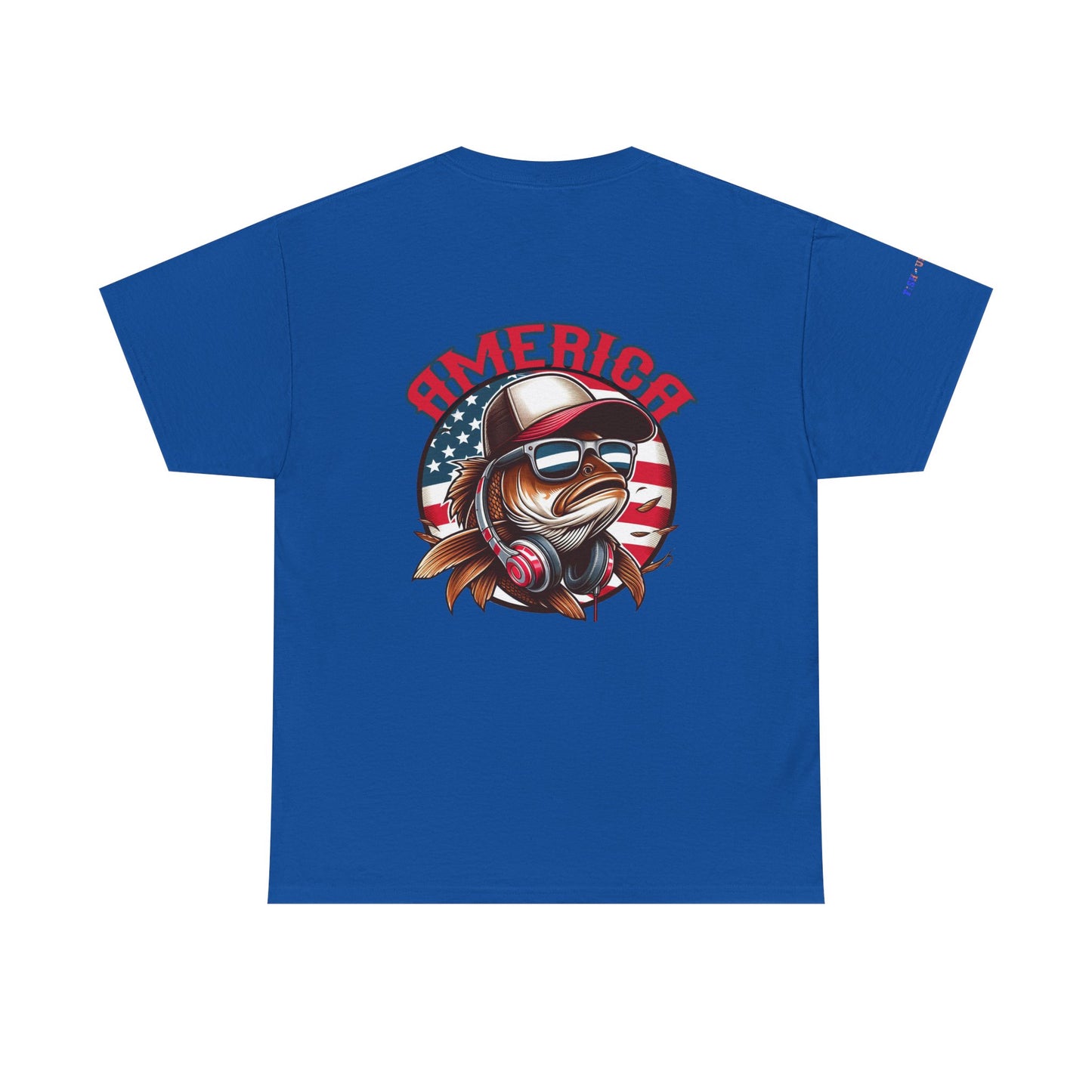 Carp America Patriotic Gulf of America Tee, Unisex Cotton T-Shirt, Fishing Shirt, Summer Apparel, Casual Wear, Gift for Anglers