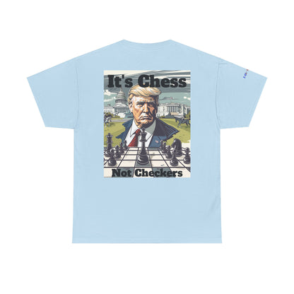 Chess Not Checkers Trump Gulf of America Brewery Tee, Unisex Cotton T-Shirt, Fishing Shirt, Summer Apparel, Casual Wear, Gift for Anglers