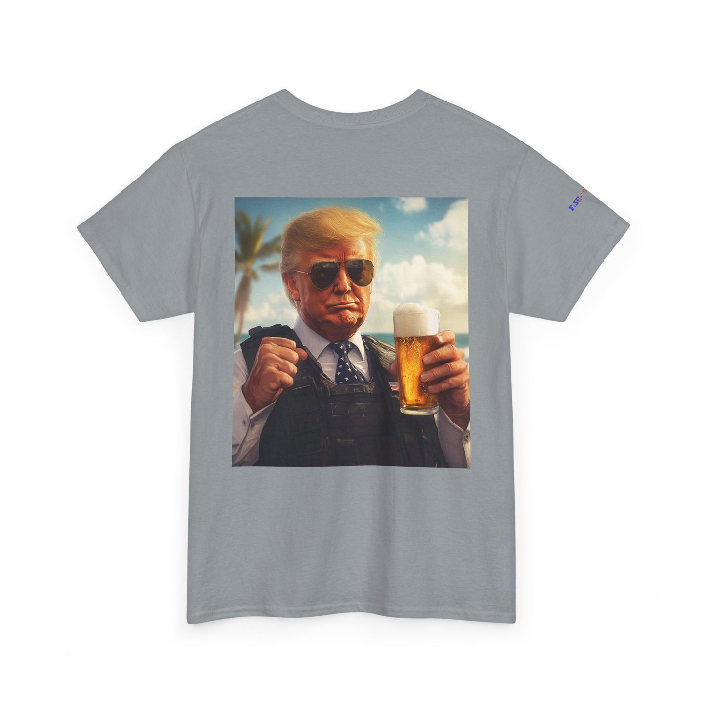 Trump Gulf of America Brewery Tee, Unisex Cotton T-Shirt, Summer Apparel, Casual Wear, America Pride