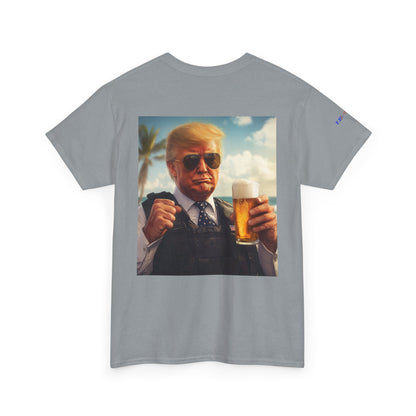 Trump Gulf of America Brewery Tee, Unisex Cotton T-Shirt, Summer Apparel, Casual Wear, America Pride
