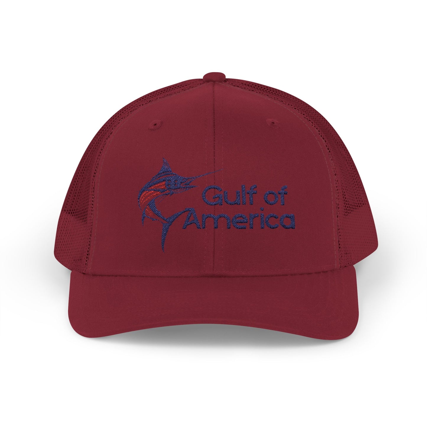 Gulf of America Snapback Trucker Cap, Fishing Gift, Summer Hat, Outdoor Accessories, Beachwear, Casual Wear, Fishing Enthusiast