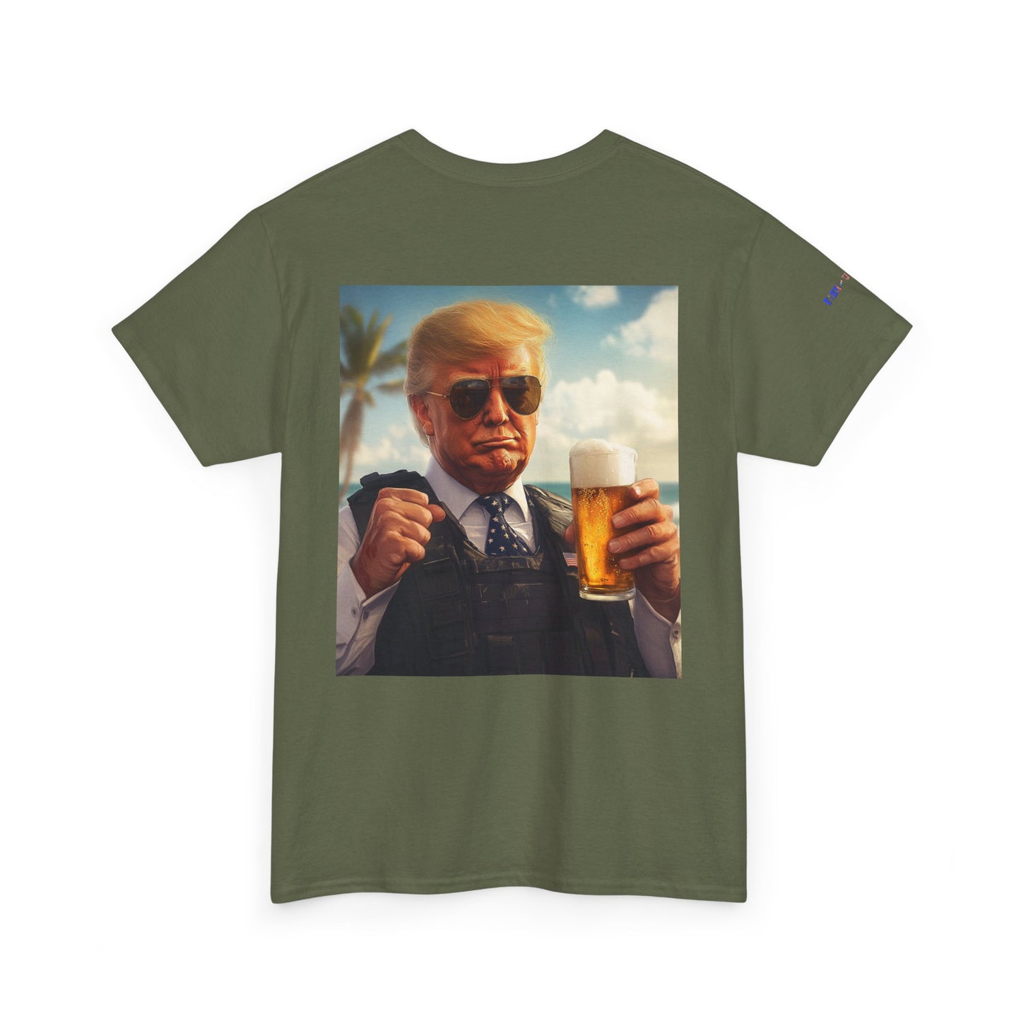 Trump Gulf of America Brewery Tee, Unisex Cotton T-Shirt, Summer Apparel, Casual Wear, America Pride