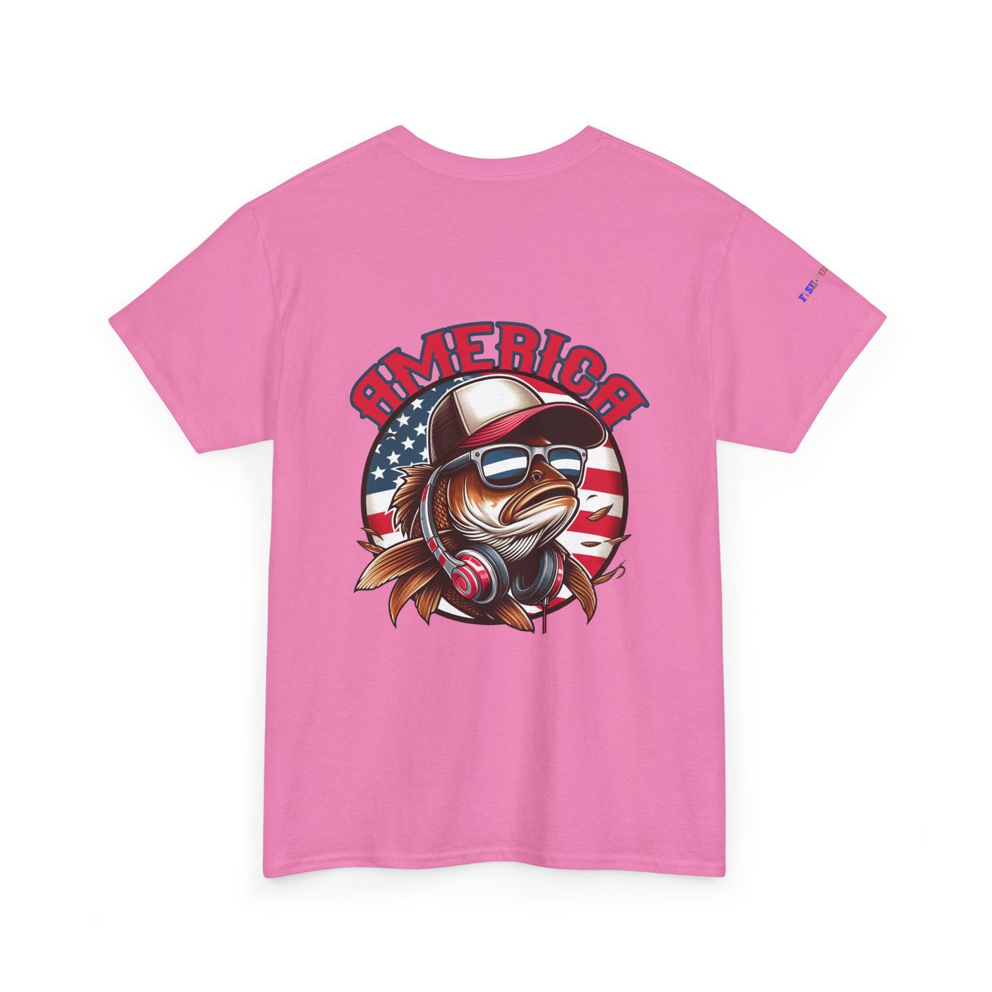 Carp America Patriotic Gulf of America Tee, Unisex Cotton T-Shirt, Fishing Shirt, Summer Apparel, Casual Wear, Gift for Anglers