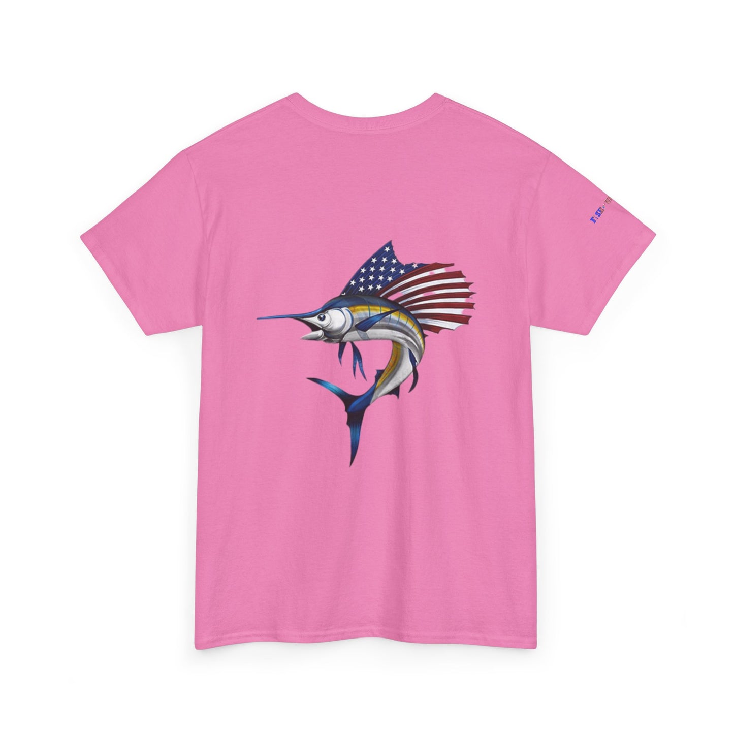 Sailfish Flag Gulf of America Tee, Unisex Cotton T-Shirt, Fishing Shirt, Summer Apparel, Casual Wear, Gift for Anglers