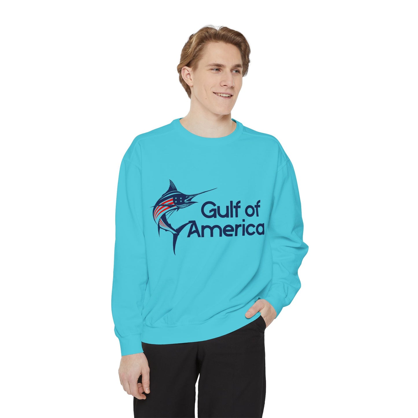 Gulf of America Sweatshirt – Unisex Cozy Apparel for Nautical Lovers, Fishing, Beach Days, Gifts, Summer Vibes, Casual Wear