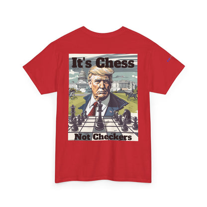 Chess Not Checkers Trump Gulf of America Brewery Tee, Unisex Cotton T-Shirt, Fishing Shirt, Summer Apparel, Casual Wear, Gift for Anglers