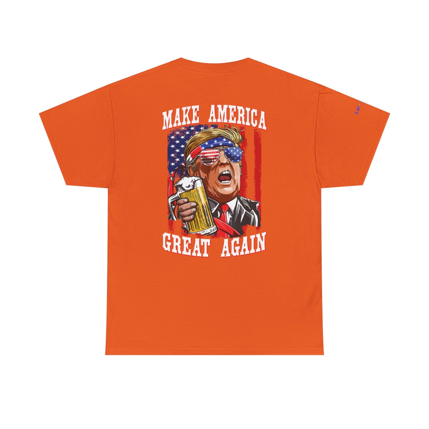 MAGA Trump Gulf of America Tee, Unisex Cotton T-Shirt, Fishing Shirt, Summer Apparel, Casual Wear, Gift for Anglers