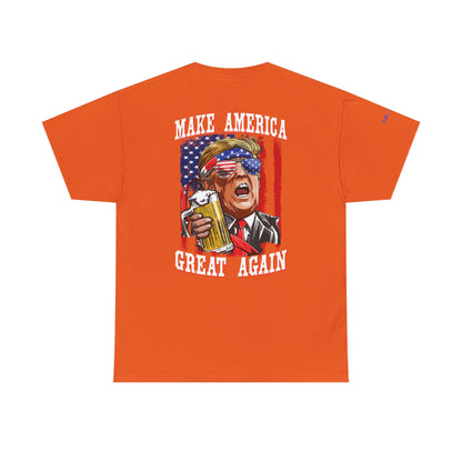 MAGA Trump Gulf of America Tee, Unisex Cotton T-Shirt, Fishing Shirt, Summer Apparel, Casual Wear, Gift for Anglers