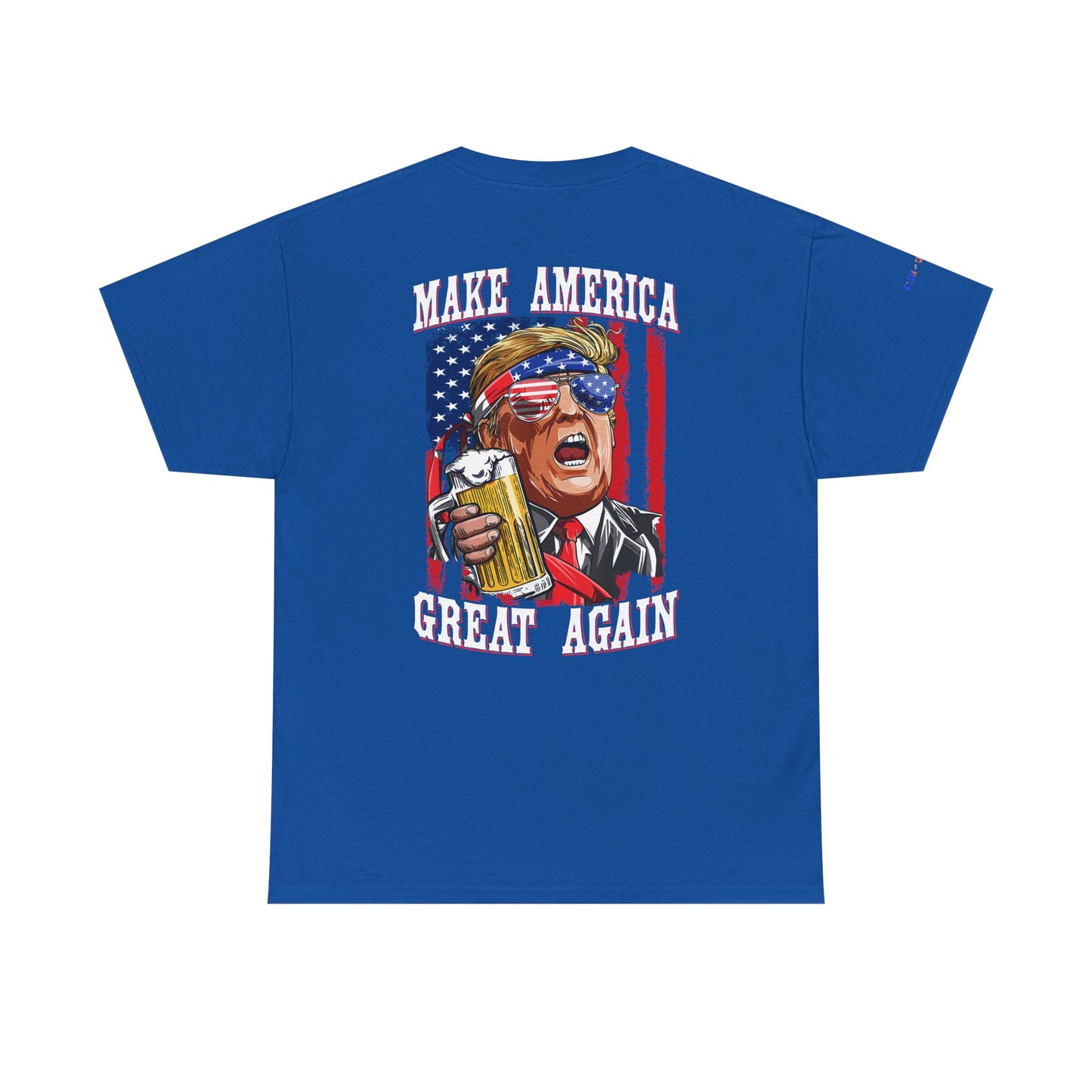 MAGA Trump Gulf of America Tee, Unisex Cotton T-Shirt, Fishing Shirt, Summer Apparel, Casual Wear, Gift for Anglers