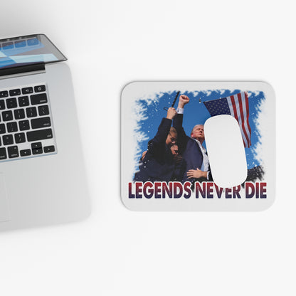 Legendary Mouse Pad, Retro Office Decor, Gamer Gift, Home Office Essentials, Unique Workstation Accessory, Patriotic Desk Mat