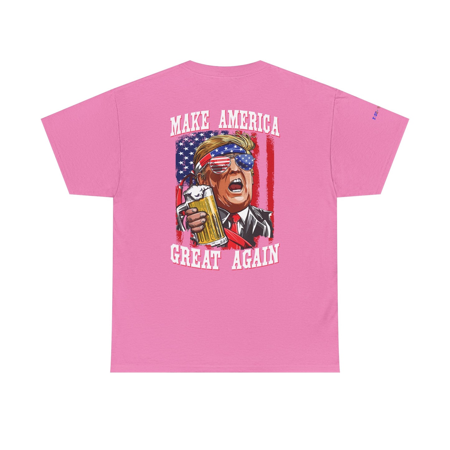 MAGA Trump Gulf of America Tee, Unisex Cotton T-Shirt, Fishing Shirt, Summer Apparel, Casual Wear, Gift for Anglers