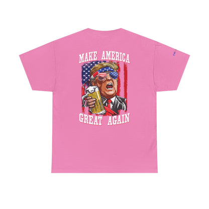 MAGA Trump Gulf of America Tee, Unisex Cotton T-Shirt, Fishing Shirt, Summer Apparel, Casual Wear, Gift for Anglers
