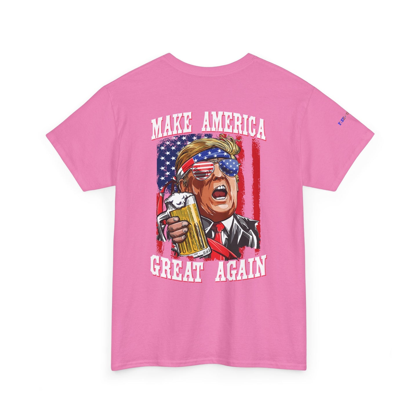 MAGA Trump Gulf of America Tee, Unisex Cotton T-Shirt, Fishing Shirt, Summer Apparel, Casual Wear, Gift for Anglers