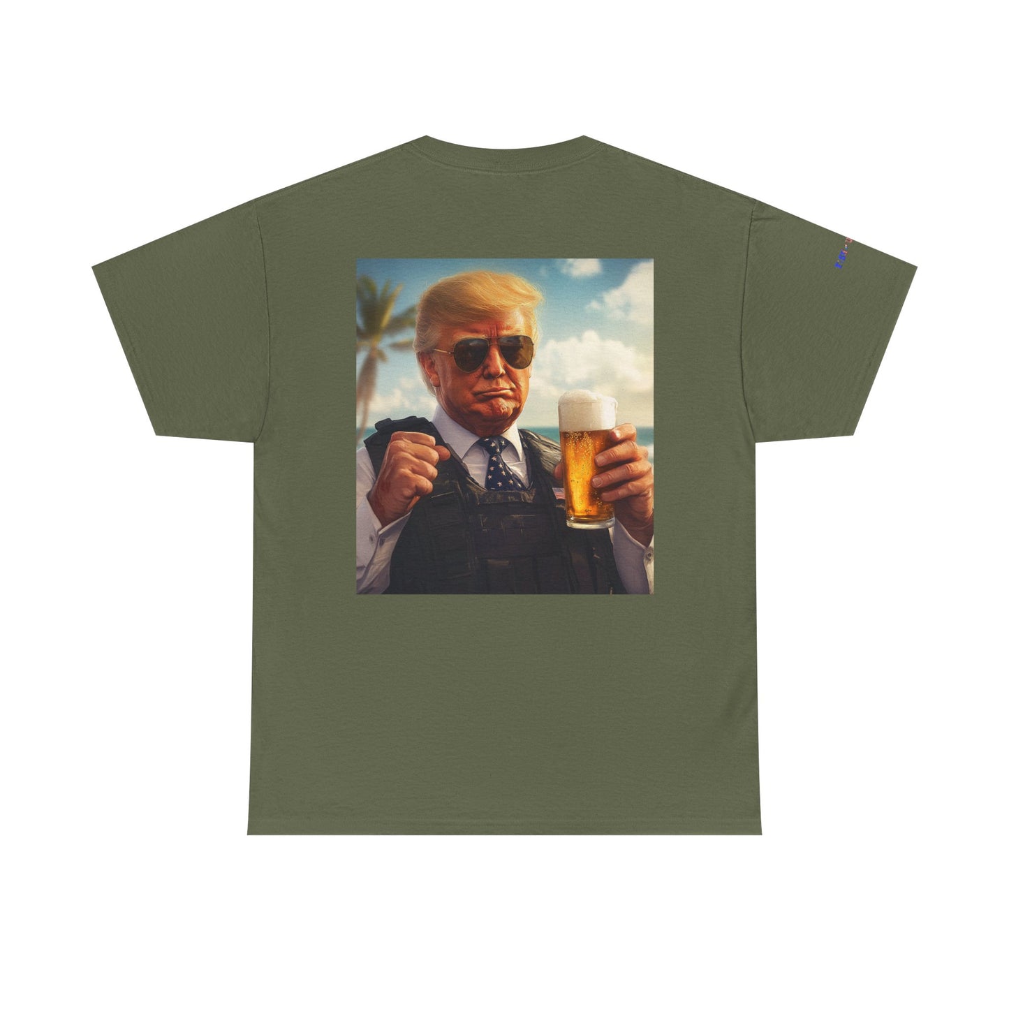Trump Gulf of America Brewery Tee, Unisex Cotton T-Shirt, Summer Apparel, Casual Wear, America Pride