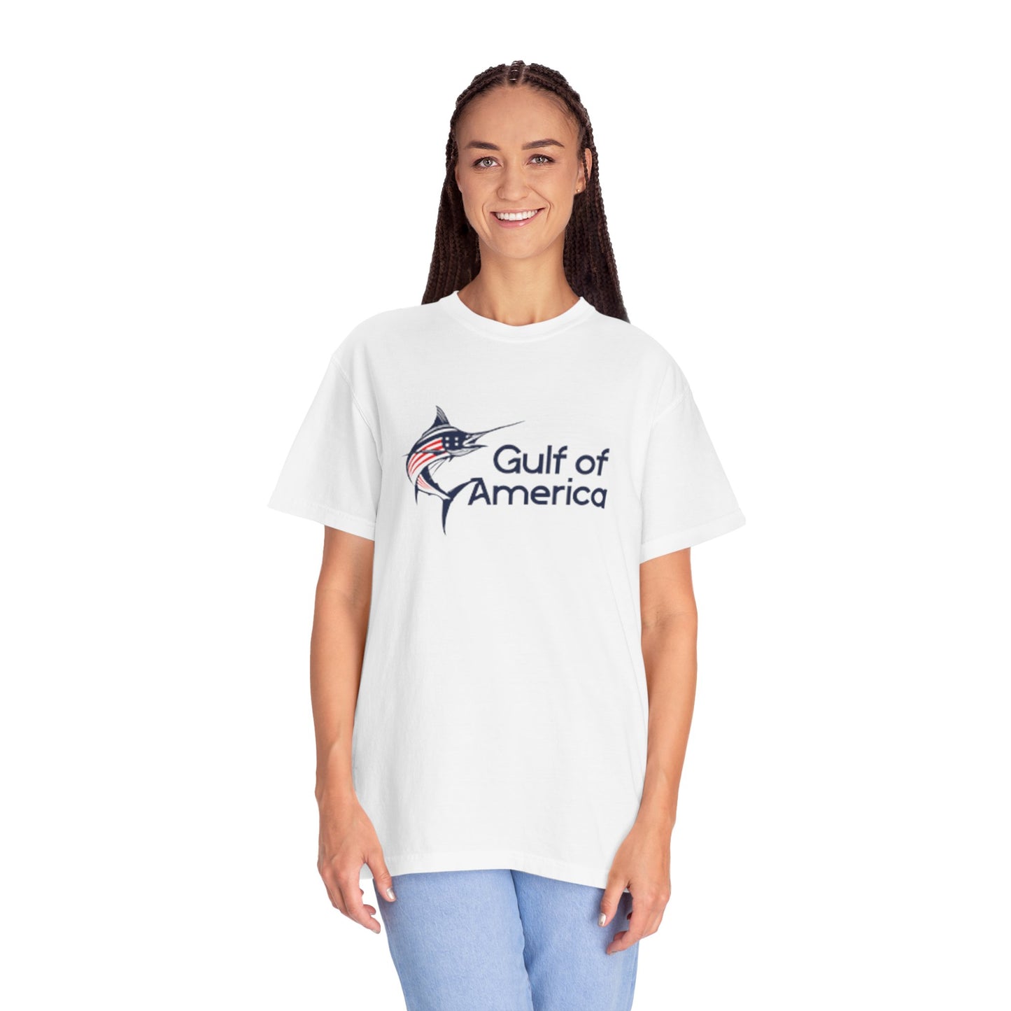 Gulf of America Graphic T-Shirt - Casual Wear, Beach Trip, Fishing Lover Gift, Summer Days, Travel Souvenir
