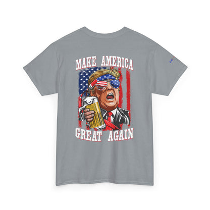MAGA Trump Gulf of America Tee, Unisex Cotton T-Shirt, Fishing Shirt, Summer Apparel, Casual Wear, Gift for Anglers