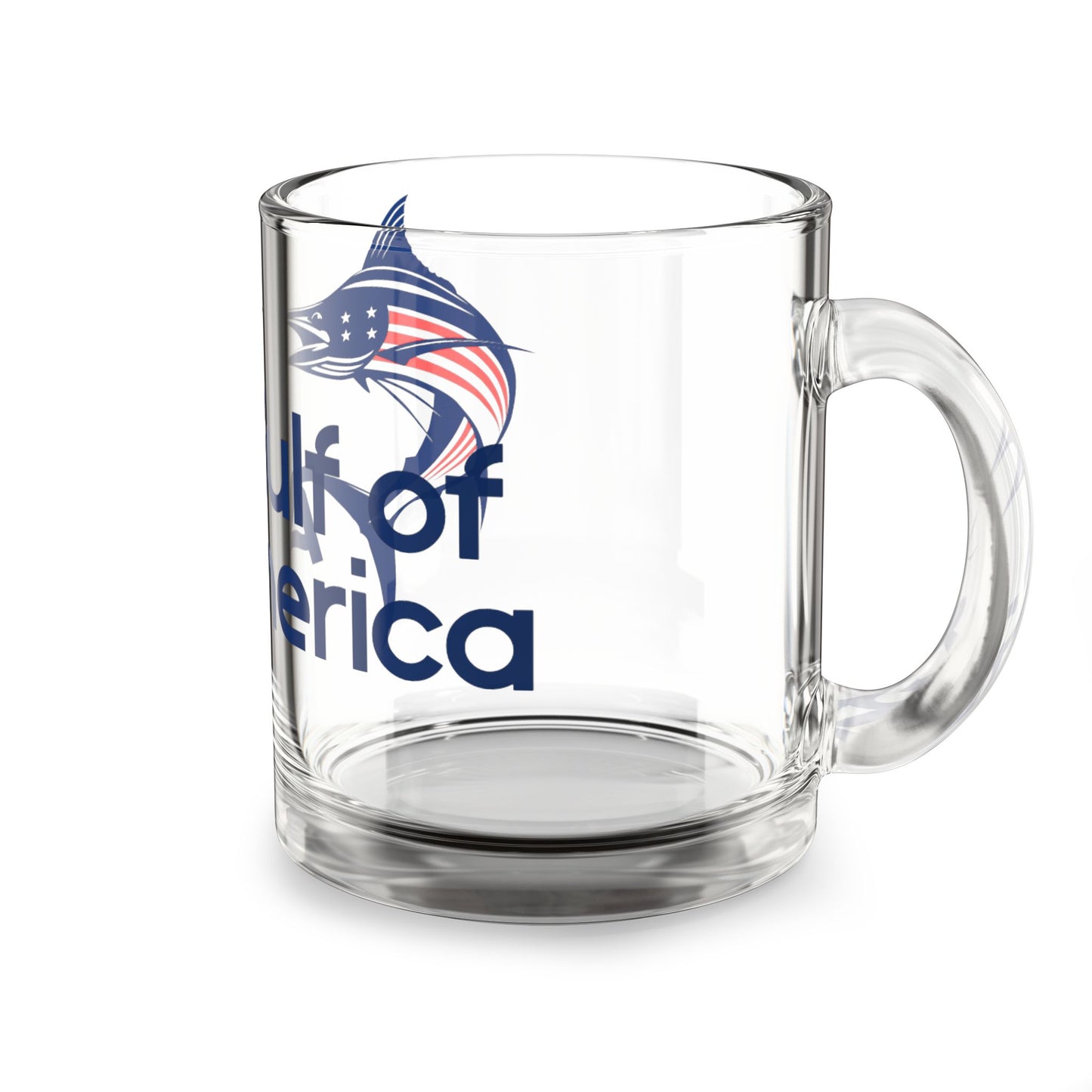 Fishing Enthusiast Glass Mug, Gulf of America Coffee Cup, Ideal Gift for Dad and Fishermen, Boat Lover Drinkware, Personalized Fishing [...]