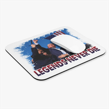 Legendary Mouse Pad, Retro Office Decor, Gamer Gift, Home Office Essentials, Unique Workstation Accessory, Patriotic Desk Mat