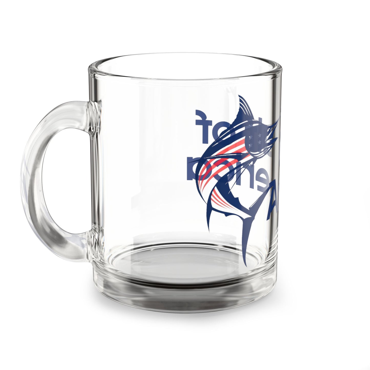 Fishing Enthusiast Glass Mug, Gulf of America Coffee Cup, Ideal Gift for Dad and Fishermen, Boat Lover Drinkware, Personalized Fishing [...]