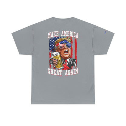 MAGA Trump Gulf of America Tee, Unisex Cotton T-Shirt, Fishing Shirt, Summer Apparel, Casual Wear, Gift for Anglers
