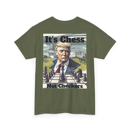 Chess Not Checkers Trump Gulf of America Brewery Tee, Unisex Cotton T-Shirt, Fishing Shirt, Summer Apparel, Casual Wear, Gift for Anglers