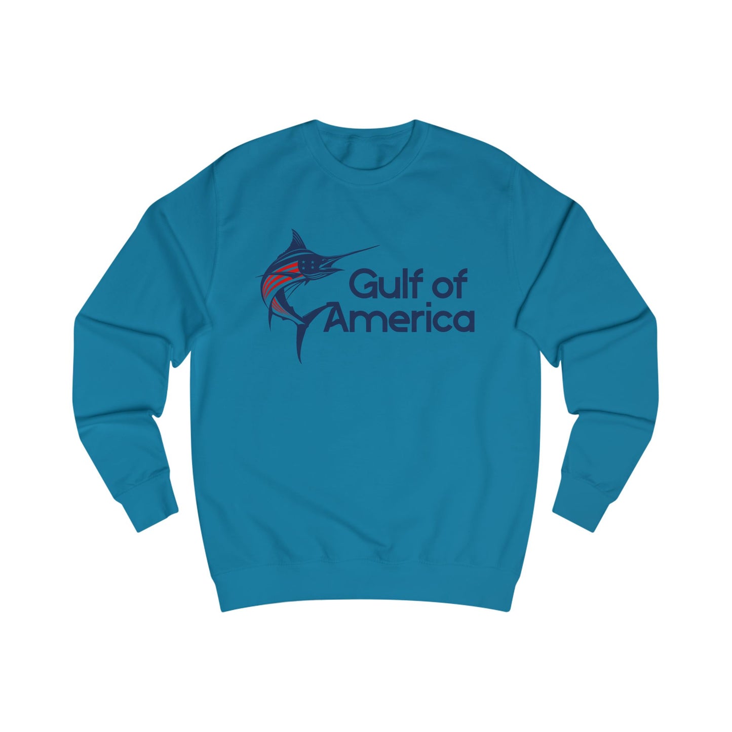 Gulf of America Unisex Sweatshirt, Casual Wear, Fishing Apparel, Beach Day Outfit, Memorial Day Gift, Summer Style