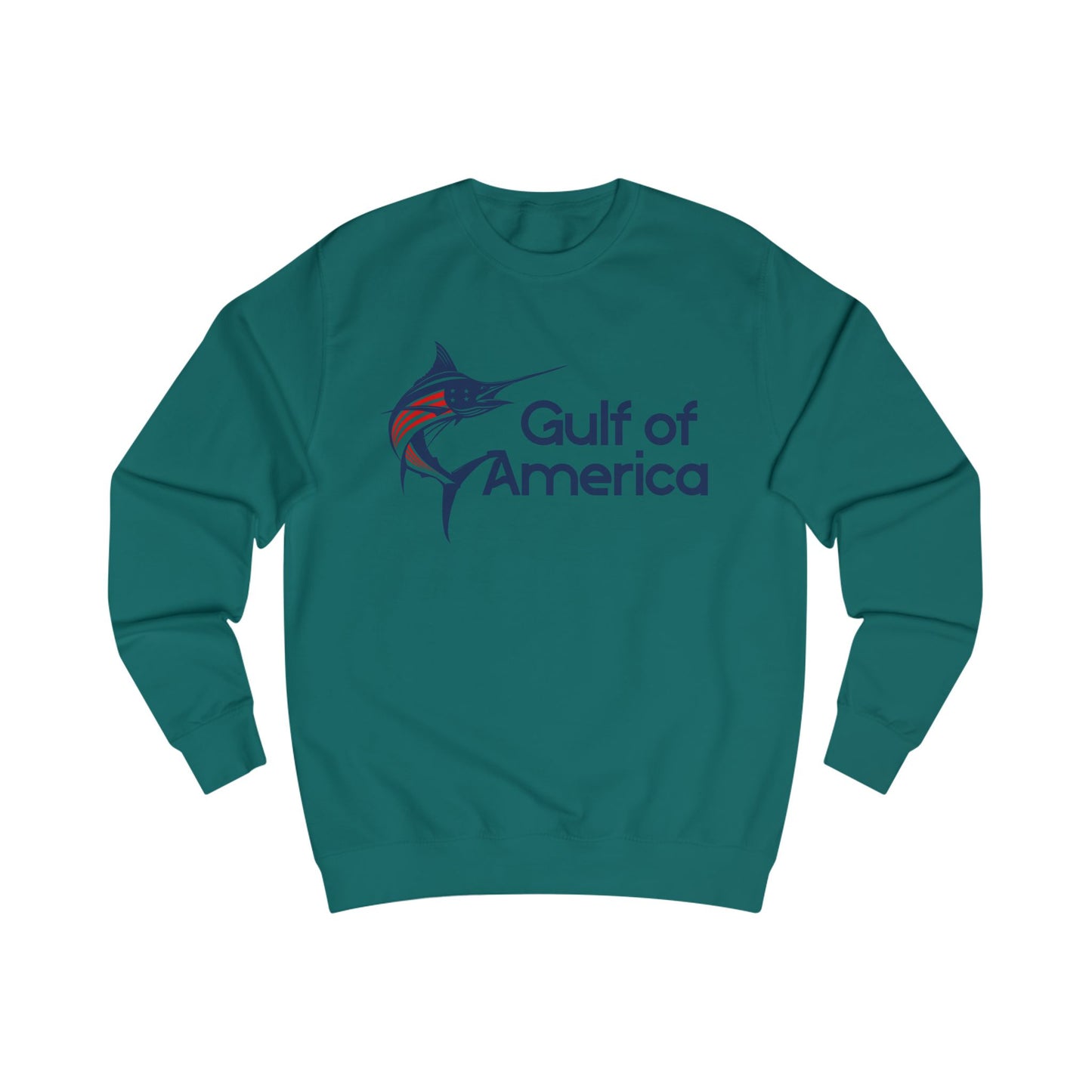 Gulf of America Unisex Sweatshirt, Casual Wear, Fishing Apparel, Beach Day Outfit, Memorial Day Gift, Summer Style