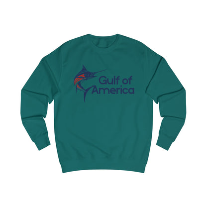 Gulf of America Unisex Sweatshirt, Casual Wear, Fishing Apparel, Beach Day Outfit, Memorial Day Gift, Summer Style