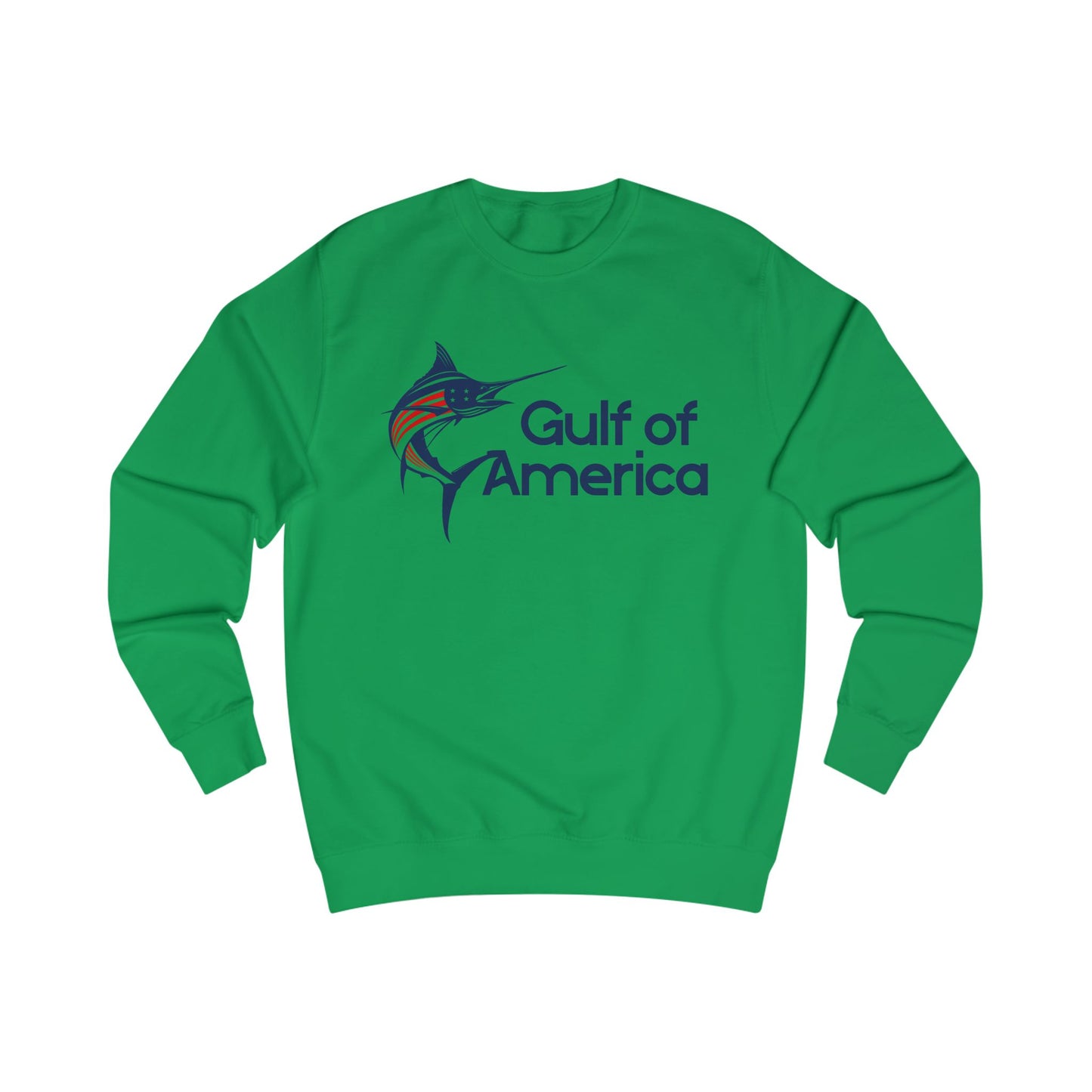 Gulf of America Unisex Sweatshirt, Casual Wear, Fishing Apparel, Beach Day Outfit, Memorial Day Gift, Summer Style