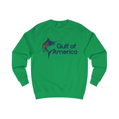 Gulf of America Unisex Sweatshirt, Casual Wear, Fishing Apparel, Beach Day Outfit, Memorial Day Gift, Summer Style