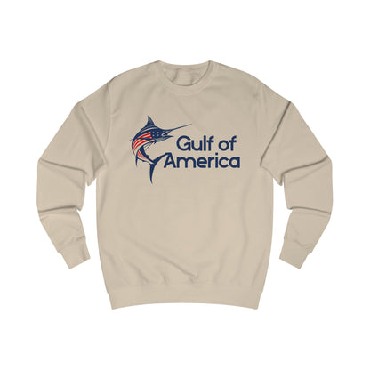 Gulf of America Unisex Sweatshirt, Casual Wear, Fishing Apparel, Beach Day Outfit, Memorial Day Gift, Summer Style