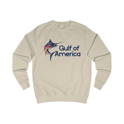 Gulf of America Unisex Sweatshirt, Casual Wear, Fishing Apparel, Beach Day Outfit, Memorial Day Gift, Summer Style