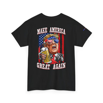 MAGA Trump Gulf of America Tee, Unisex Cotton T-Shirt, Fishing Shirt, Summer Apparel, Casual Wear, Gift for Anglers