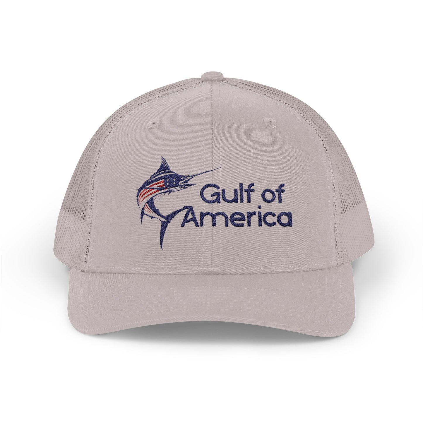 Gulf of America Snapback Trucker Cap, Fishing Gift, Summer Hat, Outdoor Accessories, Beachwear, Casual Wear, Fishing Enthusiast