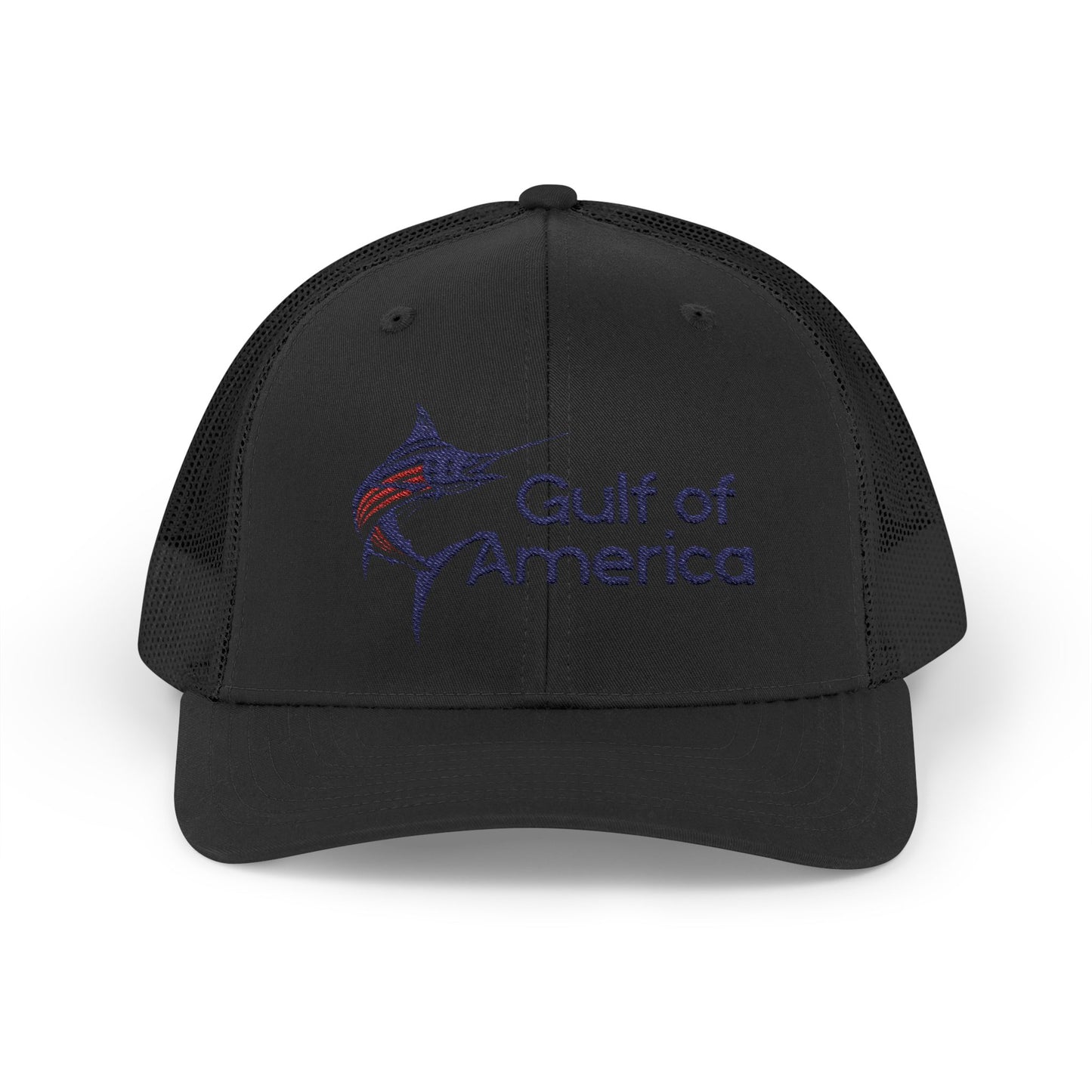 Gulf of America Snapback Trucker Cap, Fishing Gift, Summer Hat, Outdoor Accessories, Beachwear, Casual Wear, Fishing Enthusiast