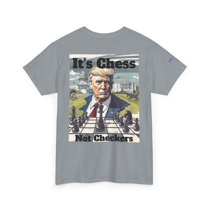 Chess Not Checkers Trump Gulf of America Brewery Tee, Unisex Cotton T-Shirt, Fishing Shirt, Summer Apparel, Casual Wear, Gift for Anglers