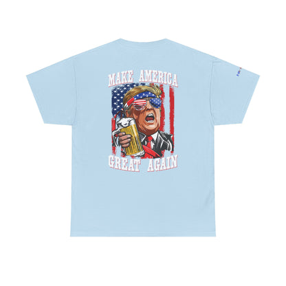 MAGA Trump Gulf of America Tee, Unisex Cotton T-Shirt, Fishing Shirt, Summer Apparel, Casual Wear, Gift for Anglers