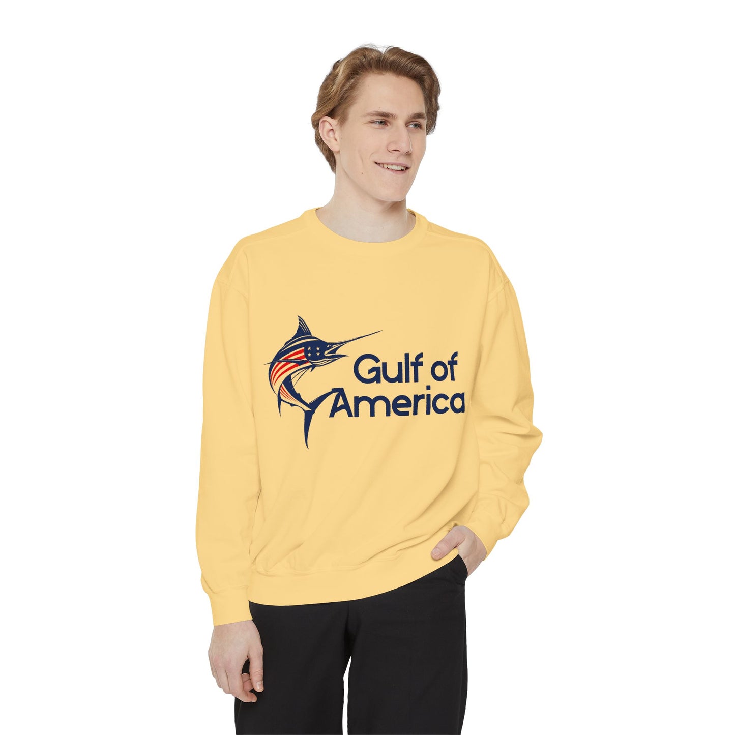 Gulf of America Sweatshirt – Unisex Cozy Apparel for Nautical Lovers, Fishing, Beach Days, Gifts, Summer Vibes, Casual Wear
