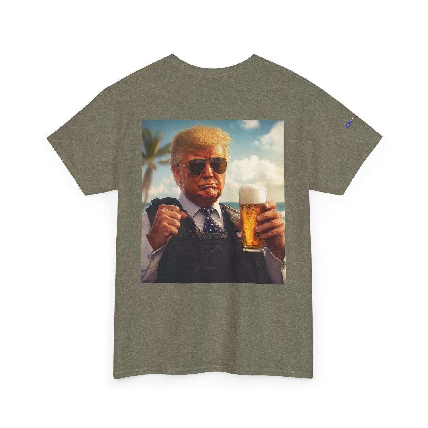 Trump Gulf of America Brewery Tee, Unisex Cotton T-Shirt, Summer Apparel, Casual Wear, America Pride