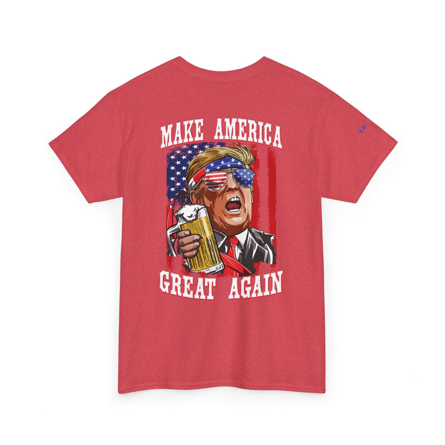 MAGA Trump Gulf of America Tee, Unisex Cotton T-Shirt, Fishing Shirt, Summer Apparel, Casual Wear, Gift for Anglers