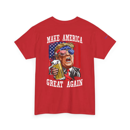 MAGA Trump Gulf of America Tee, Unisex Cotton T-Shirt, Fishing Shirt, Summer Apparel, Casual Wear, Gift for Anglers