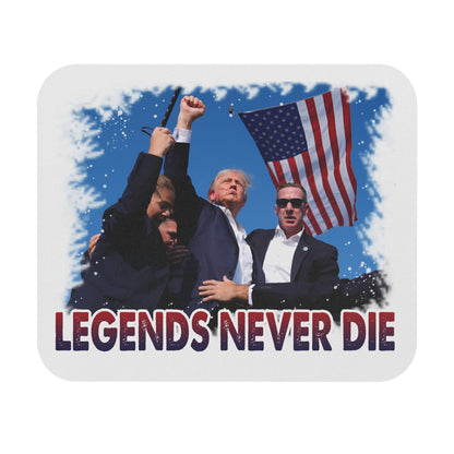 Legendary Mouse Pad, Retro Office Decor, Gamer Gift, Home Office Essentials, Unique Workstation Accessory, Patriotic Desk Mat